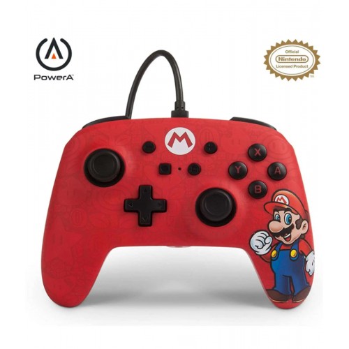 PowerA Mario Enhanced Wired Controller (Nintendo Switch)